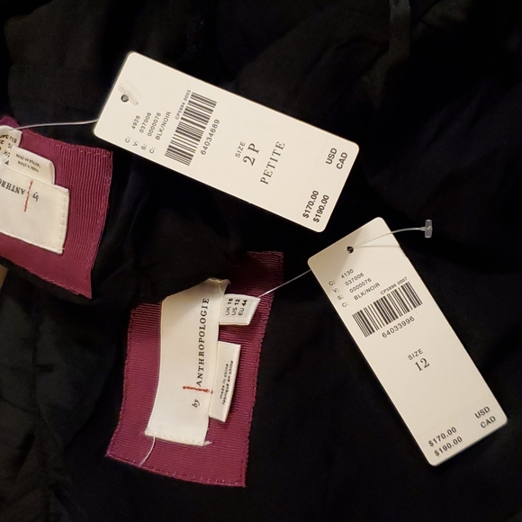 Anthropologie Ruched Slip Dress - black - Picture 9 of 14